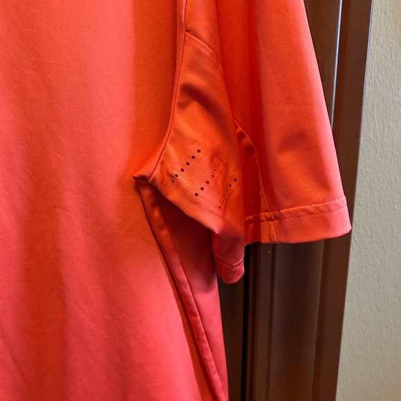 3 Men’s Adidas Pure Motion Golf Polos- White/Lime Green Orange, & Lt. Purple⛳️⛳️ - Picture 9 of 14